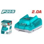 TOTAL TFCLI2001 Φορτιστής Μπαταριών 20V/2AH για εργαλεία Li-ion