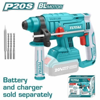 Πιστολέτο Μπαταρίας TOTAL TRHLI2201 20V με εργονομική λαβή και πνευματικό μηχανισμό