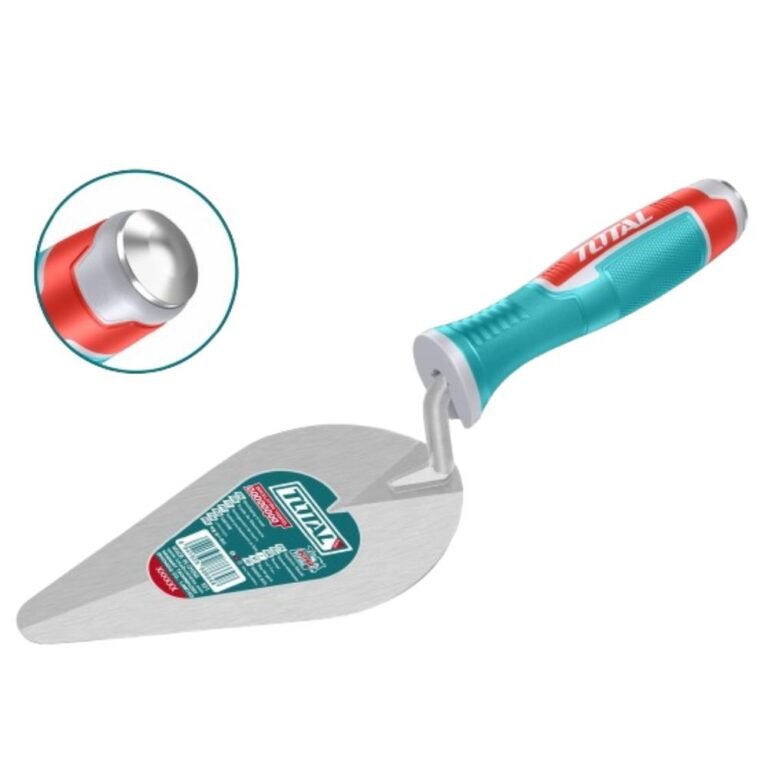 Μυστρί Total με Πλαστική Λαβή σε λευκό φόντο, εργαλείο χειρός για σοβάτισμα και επιχρίσματα