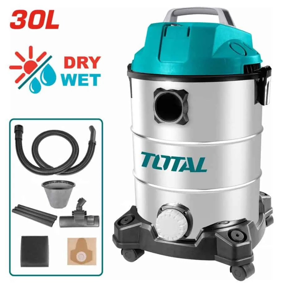 Σκούπα Total 1.300W (TVC13301) για ξηρή και υγρή αναρρόφηση