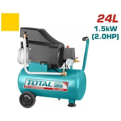 Αεροσυμπιεστής Λαδιού Total 24Lit 1.5kW / 2HP TC1202411