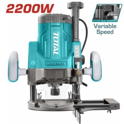 Ρούτερ Total 2.200W (TR111226) για επαγγελματικές ξυλουργικές εργασίες