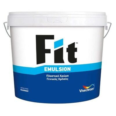 Πλαστικό Χρώμα Fit Emulsion ανθεκτικό και οικονομικό για εσωτερικούς τοίχους