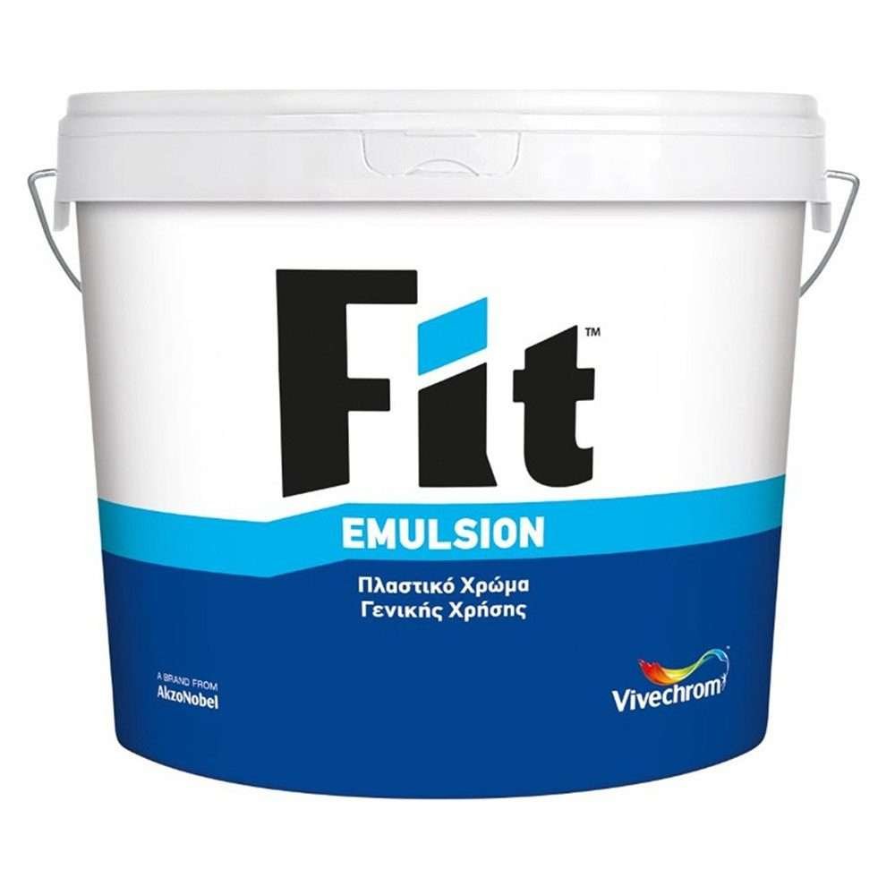 Πλαστικό Χρώμα Fit Emulsion ανθεκτικό και οικονομικό για εσωτερικούς τοίχους