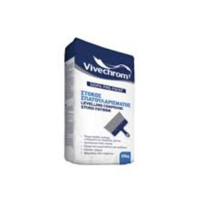 Στόκος Σπατουλαρίσματος Vivecrom για λείανση τοίχων και οροφών