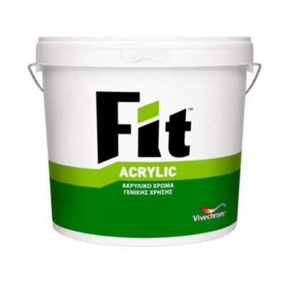 Τσιμεντόχρωμα Fit Acrylic – Ανθεκτικό και οικονομικό χρώμα τοίχων