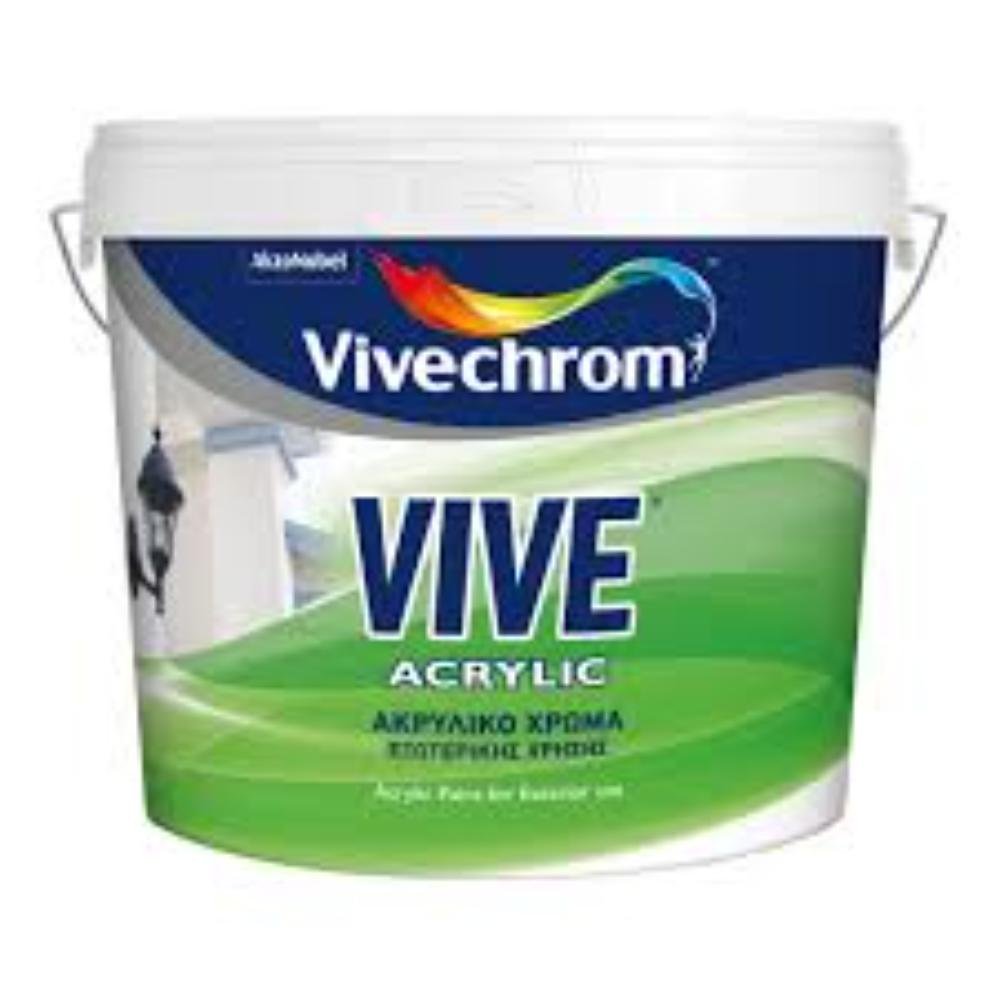 Τσιμεντόχρωμα Vive Acrylic – Ανθεκτικό και οικονομικό χρώμα τοίχων