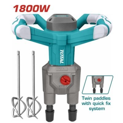 TOTAL Αναδευτήρας Χρωμάτων Διπλός 1800W TD616006