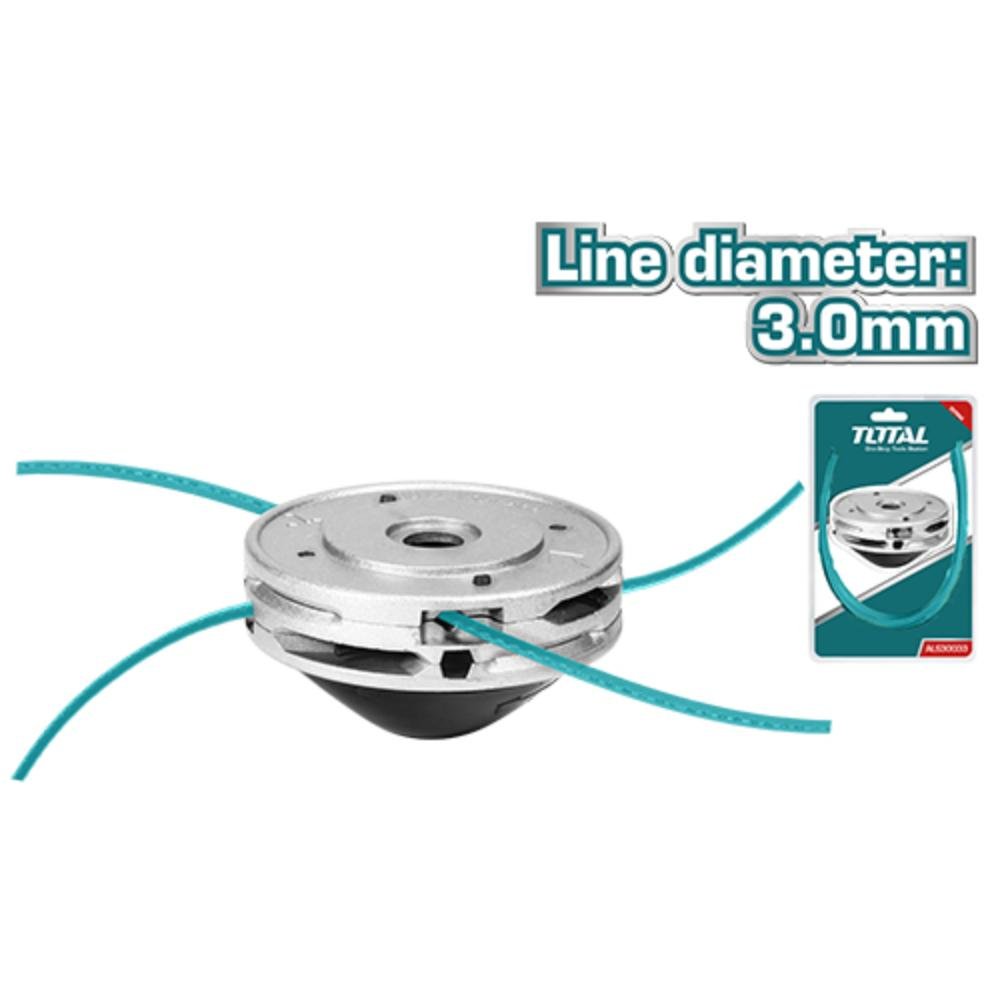 Κεφαλή μεσινέζας με καστάνια TOTAL universal 4 εξόδων