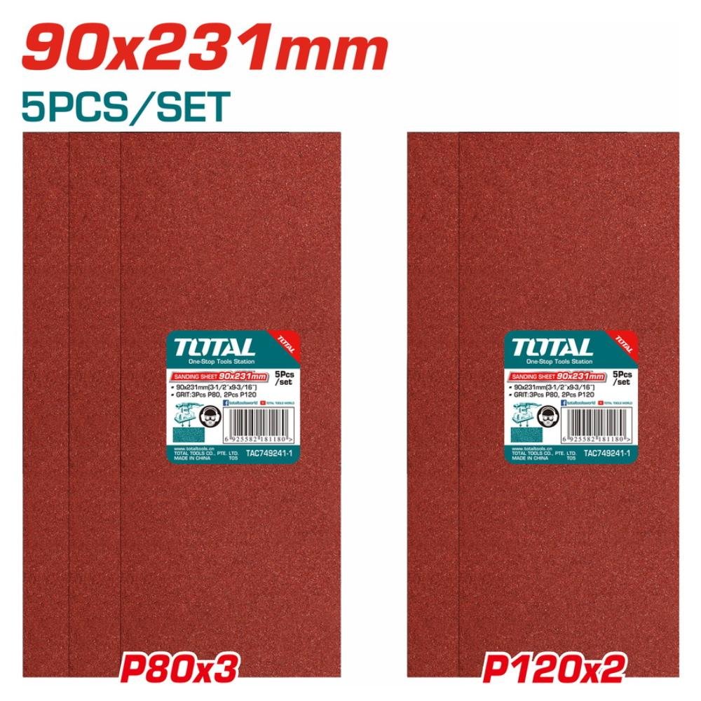 Γυαλόχαρτα Total 5τεμ Tac749241-1 για τριβείο Total Tf1301826