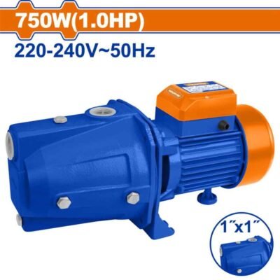 Αντλία αυτόματης αναρρόφησης WADFOW 750W σε λευκό φόντο