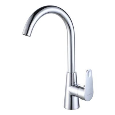 Μπαταρία Κουζίνας Αναμεικτική Cresman Black Series με μαύρο ματ φινίρισμα και μοντέρνο σχεδιασμό για κάθε κουζίνα.