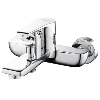 Μπαταρία Μπανιέρας Αναμεικτική Cresman Gold Series με χρυσό φινίρισμα και κομψό μοντέρνο σχεδιασμό.