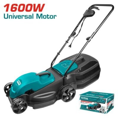 TOTAL ΜΗΧΑΝΗ ΓΚΑΖΟΝ 1.600W (TGT616152) είναι μια Μηχανή γκαζόν ρεύματος total σχεδιασμένη για τη συντήρηση του γκαζόν σε οικιακούς και επαγγελματικούς χώρους.
