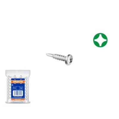 Λαμαρινοβιδα Wadfow Αυτοδιάτριτη με Ψωμάκι υψηλής αντοχής για λαμαρίνα