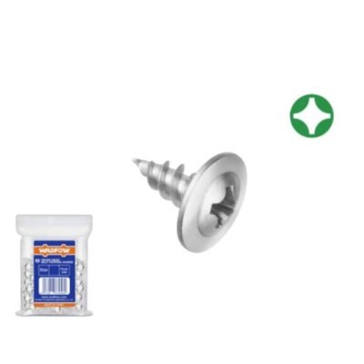 Λαμαρινόβιδα Wadfow Φαρδύ Κεφάλι υψηλής ποιότητας για στερέωση λαμαρίνας και μετάλλου