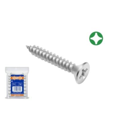 Λαμαρινόβιδα Γαλβάνιζε Wadfow Φρεζάτη για ανθεκτική στερέωση σε μέταλλο