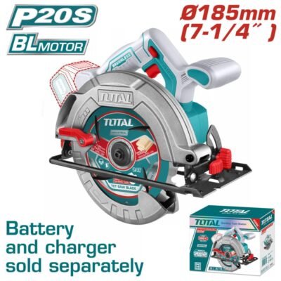 Δισκοπρίονο Μπαταρίας TOTAL 185mm TSLI1851 για ακριβείς επαγγελματικές κοπές
