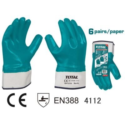 Γάντια ασφαλείας TOTAL TSP12105 από νιτρίλιο για επαγγελματική χρήση