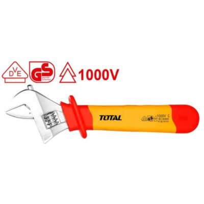 Γαλλικό Κλειδί Total 1000V για ηλεκτρικές εργασίες με ασφάλεια και αντοχή