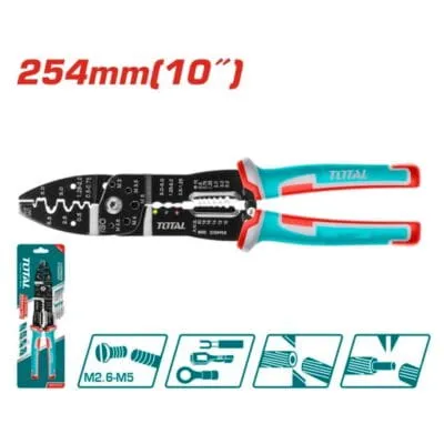 Απογυμνωτής Καλωδίων Total THT15101 254mm με 7 θέσεις απογύμνωσης