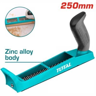Ράσπα Γυψοσανίδας Total 250mm για γρήγορη και ομοιόμορφη λείανση γυψοσανίδας.