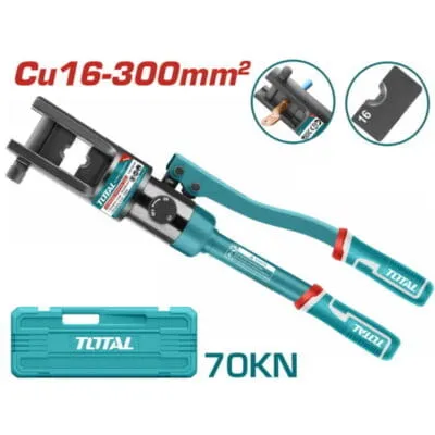 : Υδραυλική Πρέσα Ακροδεκτών Total THCT0240 Cu 16-240mm²