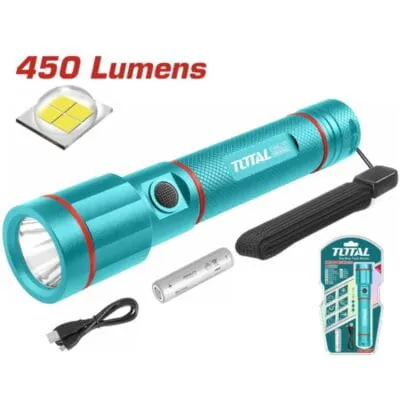Φακός LED Total 450 Lumens TCFL1865051