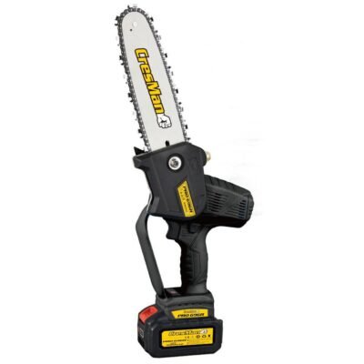 Cresman Αλυσοπρίονο μπαταρίας pro-696r – Ισχυρό, ελαφρύ και ακριβές αλυσοπρίονο για καθαρές και ομοιόμορφες κοπές ξύλου και κλαδιών.