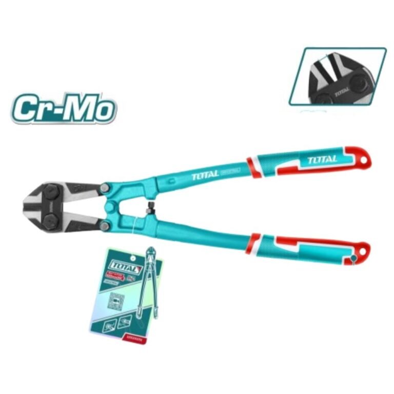 Total Επαγγελματικό Ψαλίδι Σιδήρου Μπετού Βαρέως Τύπου 8″ για κοπή μπετόβεργας