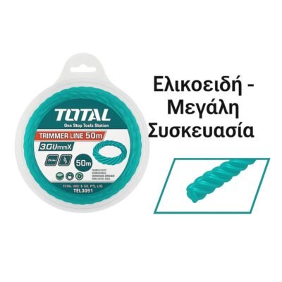 Μεσινέζα για χορτοκοπτικά Total στριφτή – μεγάλη συσκευασία