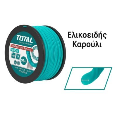 Total μεσινέζα για χορτοκοπτικά στριφτή σε καρούλι