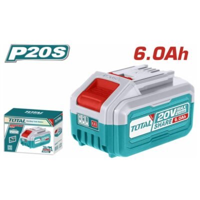 Μπαταρία Λιθίου TOTAL 20V 6Ah για εργαλεία 20V.