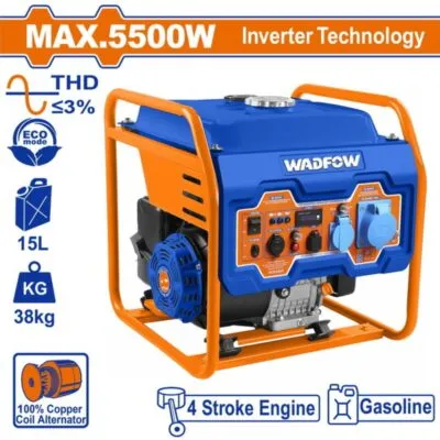 Ηλεκτρογεννήτρια Βενζίνης Inverter WADFOW 5500W WGEAB08 με λειτουργία ECO