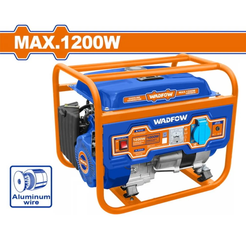 Ηλεκτρογεννήτρια Βενζίνης WADFOW 1200W WGEAA02 με κινητήρα OHV 87cc