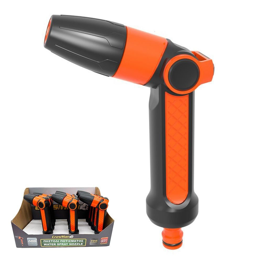 Πιστόλι Ποτίσματος Cresman Με Βαλβίδα Αντίχειρα για εύκολο και άνετο πότισμα κήπου και φυτών