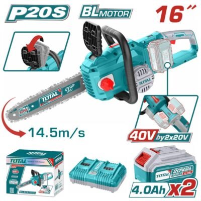 Αλυσοπρίονο μπαταρίας TOTAL TGSLI401682