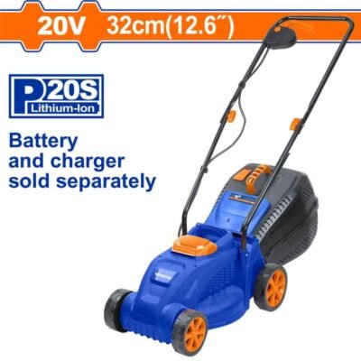 WADFOW Μηχανή Γκαζόν Μπαταρίας Li-ion 20V 32cm WLKP530 για ακριβές κούρεμα