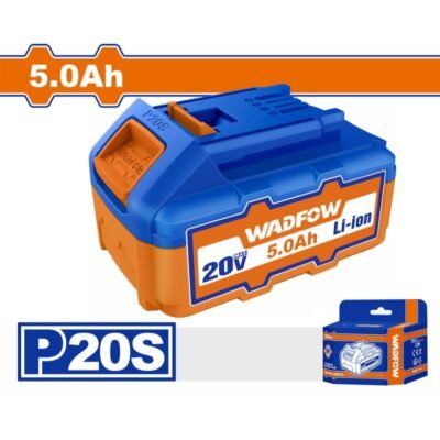 Μπαταρία Li-ion WADFOW 20V 5Ah (WLBP550) για εργαλεία με μακρά διάρκεια.