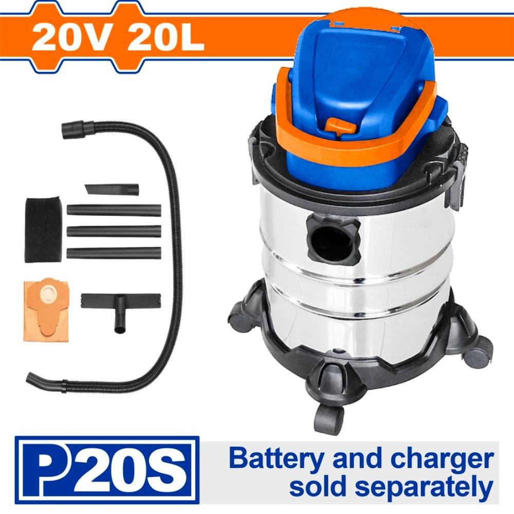 Σκούπα Μπαταρίας Wadfow 20lit για ισχυρό και φορητό ασύρματο καθαρισμό