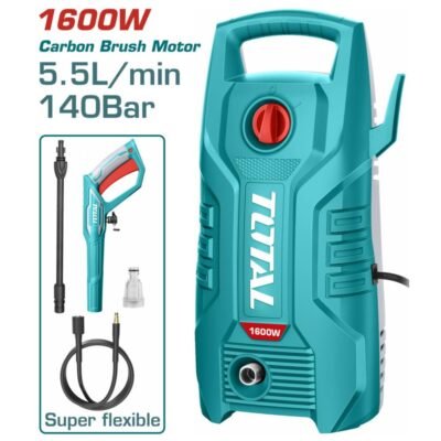 TOTAL ΠΛΥΣΤΙΚΟ ΝΕΡΟΥ 1.600W / 140 Bar / Brush motor (TGT11336)