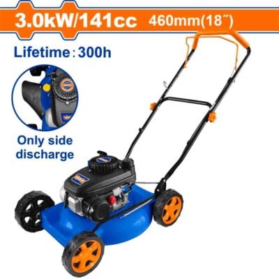 WADFOW Μηχανή Γκαζόν Βενζίνης 4HP με πλάτος κοπής 46cm
