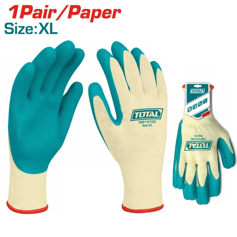 Γάντια latex TOTAL TSP13102 ενισχυμένα για επαγγελματική εργασία