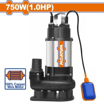 Αντλία Λυμάτων WADFOW 750W βυθιζόμενη με σώμα INOX