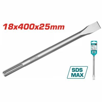Καλέμι SDS - Max Total 18x400x25mm για επαγγελματική χρήση σε κατεδαφίσεις και σκαψίματα.
