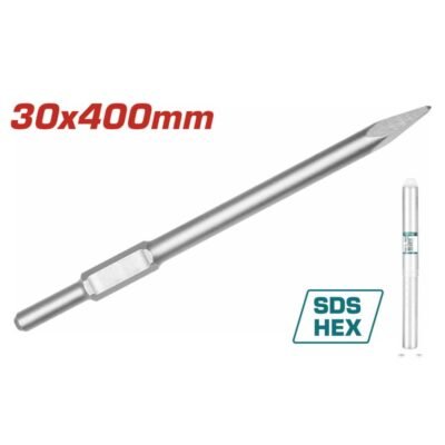 Total Βελόνι SDS - HEX 30x400mm για χρήση με σκαπτικά TH215456 / TH217068