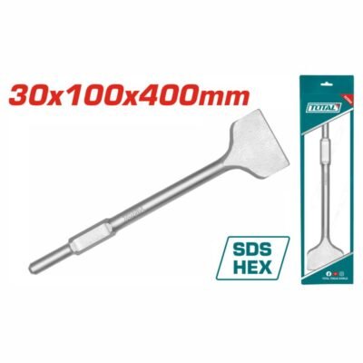 Καλέμι Φαρδύ SDS-Hex Total 30x400x100mm για κατεδάφιση και σκυρόδεμα
