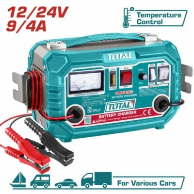 Φορτιστής Μπαταριών Total 9/4A 12/24V για μπαταρίες 28-180Ah