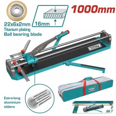 Κόφτης Πλακιδίων Total Χειρός 100cm THT571001 για ακριβείς και καθαρές κοπές σε πλακίδια έως 16mm