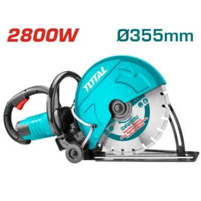 Κόφτης Δομικών Υλικών Total 2.800W επαγγελματικός για κοπή μπετόν, πέτρας και τούβλων